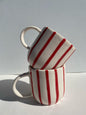 Red Stripes Mug