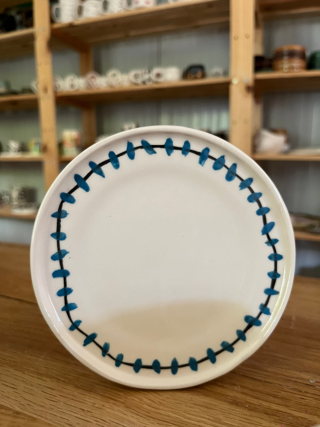Ocean Thread Mug with plate